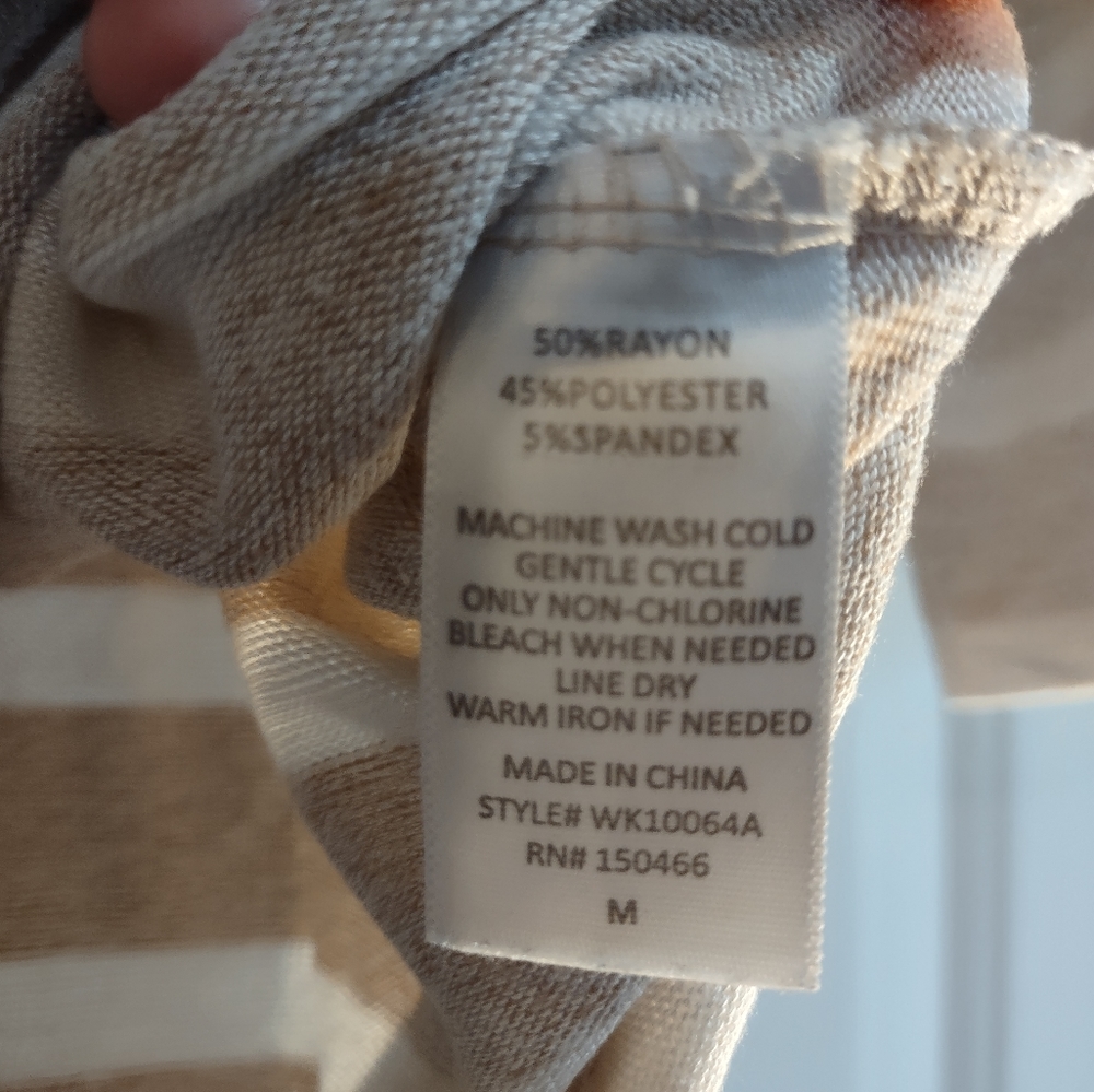 MIX by 41 Hawthorne Women's 3/4 Length Sleeve Top - Picture 4 of 10